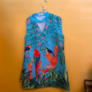 Two women’s dresses